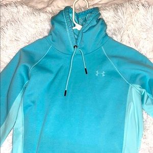Under armour cold gear hooded sweatshirt